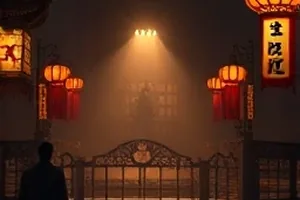 深夜书店剧集中雨夜收银台与暖色台灯